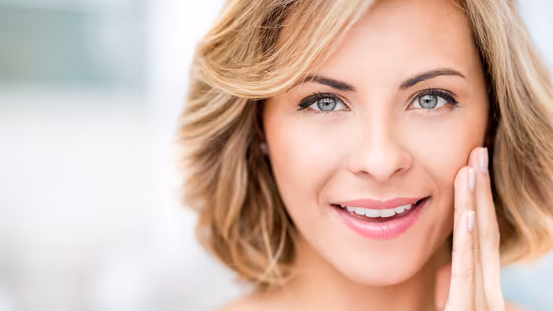 Person with nice smile